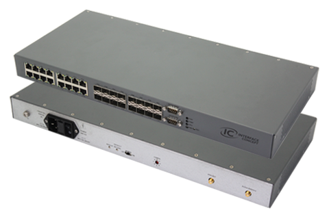 IC-SR-BOXa - 19’’ 1/10 Gigabit Ethernet Switch