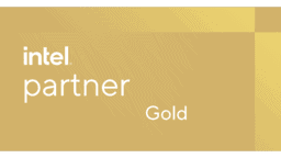Interface Concept partnership badge with Intel Gold partner logo.
