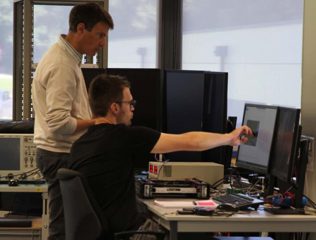 Electronic testing and development by Interface Concept team.