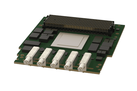 Compact FMCPa module for industrial communication and control systems.