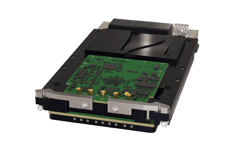 Compact audio interface card for embedded systems and industrial applications.